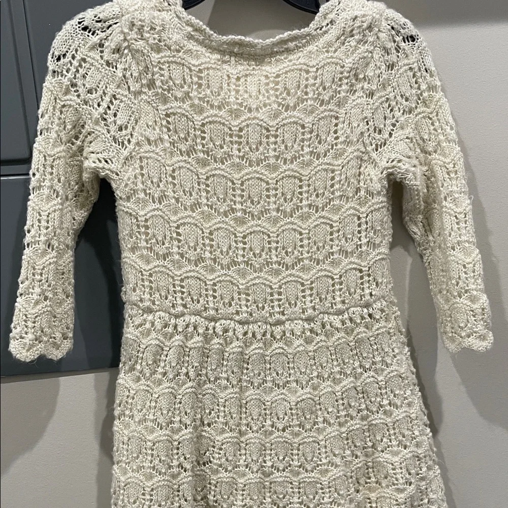 Cat & Jack Ivory Lace Sparkly 3T Dress